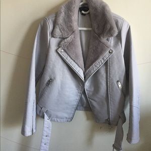 Fancy leather jacket